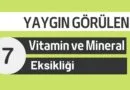 vitamin eksiklikleri