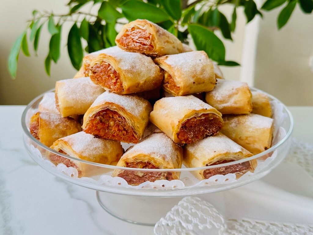 Bal Kabaklı Cevizli Çıtır Rulo Tarifi