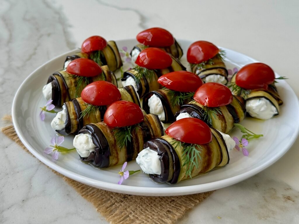 Peynirli Patlıcan Ruloları Tarifi